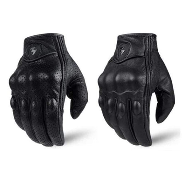 Planet Gates Leather Motorcycle Gloves Moto Waterproof Gloves Motorcycle Protective Gears Motocross Gloves gift