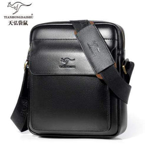Planet Gates Leather shoulder Messenger Bag Men's Crossbody male vintage crossbody ipad Laptop briefcase Messenger Bags