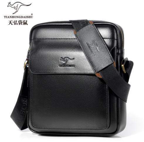 Planet Gates Leather shoulder Messenger Bag Men's Crossbody male vintage crossbody ipad Laptop briefcase Messenger Bags