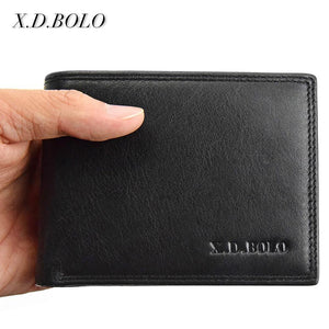 Planet Gates Leather Wallet Men Short Leather Purse Fashion Design Small Wallets Men  Coin Purses  for Man Card Holder