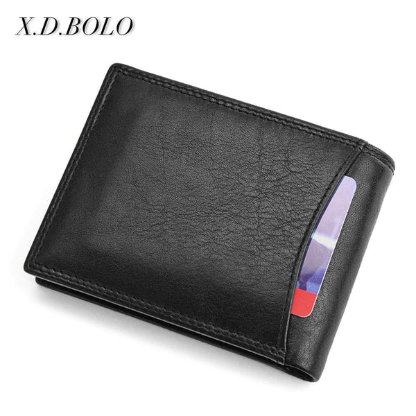Planet Gates Leather Wallet Men Short Leather Purse Fashion Design Small Wallets Men  Coin Purses  for Man Card Holder