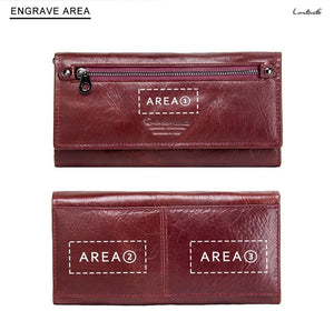 Planet Gates Leather Women Clutch Wallets Multiple Cards Holder Long Female Purse With Phone Bag Fashion Woman Wallet