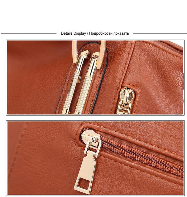 Planet Gates Leather Women's Handbag Luxury Women Shoulder Bags Designer Female Crossbody Messenger Bag Lady