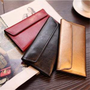 Planet Gates Leather Women Wallet Female Clutch Bags Cow Leather Coin Purse Credit Card Holder Quality carteira