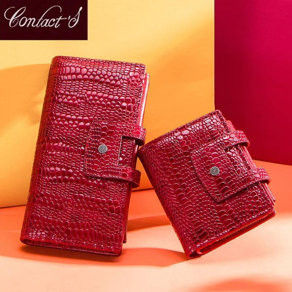 Planet Gates Leather Women Wallets Female Long Clutch Portomonee for Girls Zipper Coin Purse Brand Lady Wallet Card Holder Phone Bag