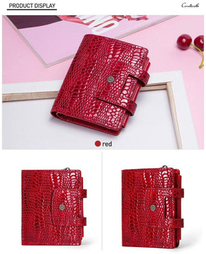 Planet Gates Leather Women Wallets Female Long Clutch Portomonee for Girls Zipper Coin Purse Brand Lady Wallet Card Holder Phone Bag