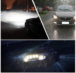 Planet Gates LED 4300K S2 H4 H7 H1 COB LED Headlight Bulbs H11 H13 12V 9005 9006 H3 9004 9007 9012 72W 8000LM Car LED lamp 3000K 8000K 6500K