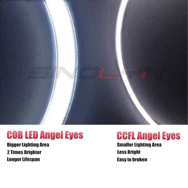 Planet Gates LED Angel Eyes Halo Rings 3D DTM LCI M4 Style For BMW E90 E92 F30 F31 E60 E82 M5 Turn Signal White Yellow Switchback Accessories