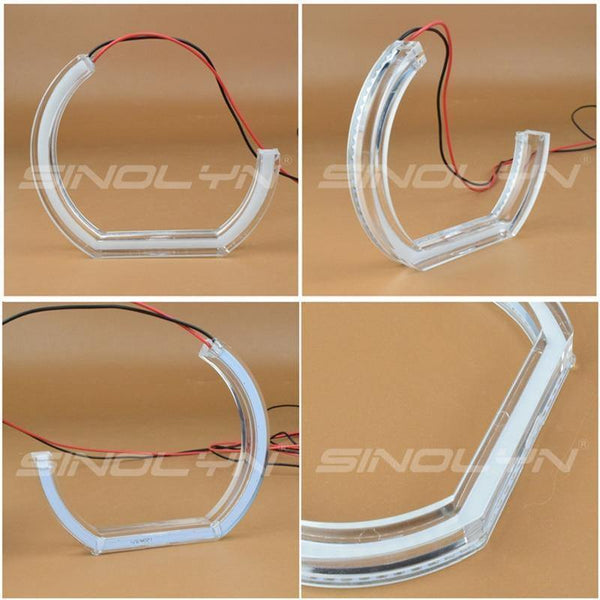 Planet Gates LED Angel Eyes Halo Rings 3D DTM LCI M4 Style For BMW E90 E92 F30 F31 E60 E82 M5 Turn Signal White Yellow Switchback Accessories