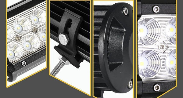 Planet Gates LED Bar 7 inch LED Light Bar Work Light for Driving Offroad Boat Car Tractor Truck 4x4 SUV ATV 12V 24V Off Road