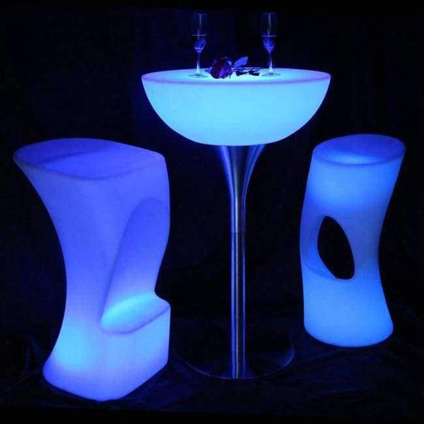 Planet Gates Led Bar Furniture Illuminated Lighting Bar Table For Indoor Or Outdoor SK-LF20 (D66*H110cm) 2pcs/Lot