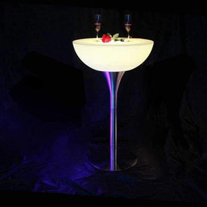 Planet Gates Led Bar Furniture Illuminated Lighting Bar Table For Indoor Or Outdoor SK-LF20 (D66*H110cm) 2pcs/Lot