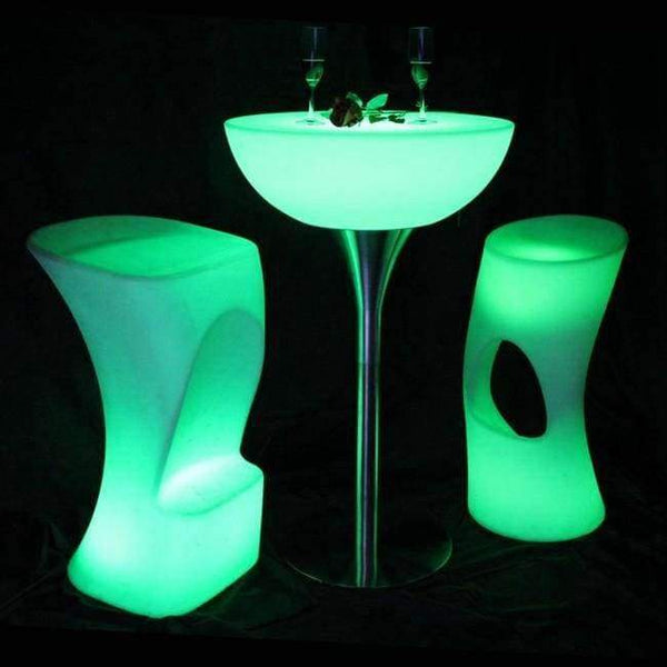 Planet Gates Led Bar Furniture Illuminated Lighting Bar Table For Indoor Or Outdoor SK-LF20 (D66*H110cm) 2pcs/Lot