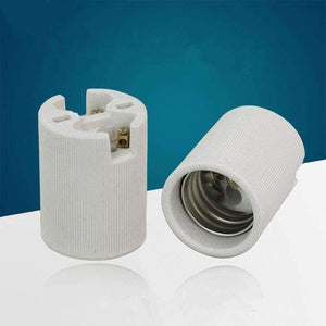 Planet Gates Led Bulb E14 socket ceramic plastic Lamp Bases holder  lantern chandelier lamp holder lighting accessories