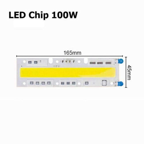 Planet Gates LED Chip 100W / Cold White LED Floodlight 30W 50W 100W 150W Waterproof IP66 85-265V Warm/Cool White led spotlight Outdoor Lighting Refletor LED street Lamp