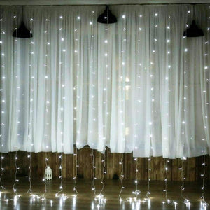 Planet Gates Led Curtain String 4.5Mx3M 5Mx0.4-0.6M Garland 300Led 96Led Led String For Christmas Wedding Party Holiday Lights