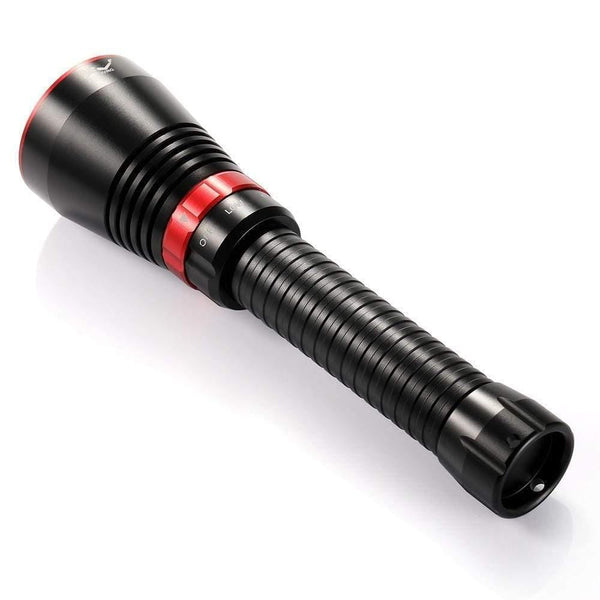 Planet Gates Led Diving Flashlight 6000 Lumens XHP70.2 Yellow Light Super Bright 100M Underwater Scuba Diving Torch Light