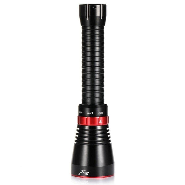 Planet Gates Led Diving Flashlight 6000 Lumens XHP70.2 Yellow Light Super Bright 100M Underwater Scuba Diving Torch Light