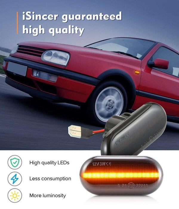 Planet Gates Led Dynamic Side Marker Turn Signal Lights For Dacia Duster Dokker Lodgy Renault Megane 1 Clio1 2 KANGOO ESPACE Smart Fortwo 453