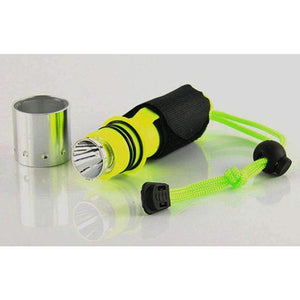 Planet Gates LED flashlight 2000LM CREE T6 LED Waterproof underwater scuba Dive Diving Flashlight Torch light lamp for diving light