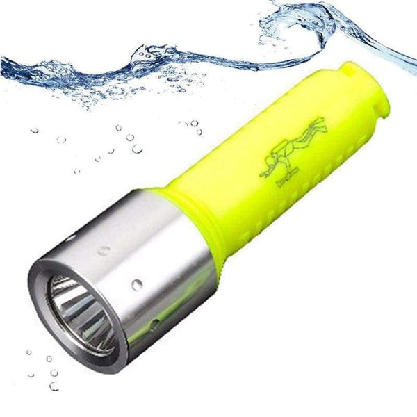 Planet Gates LED flashlight 2000LM CREE T6 LED Waterproof underwater scuba Dive Diving Flashlight Torch light lamp for diving light