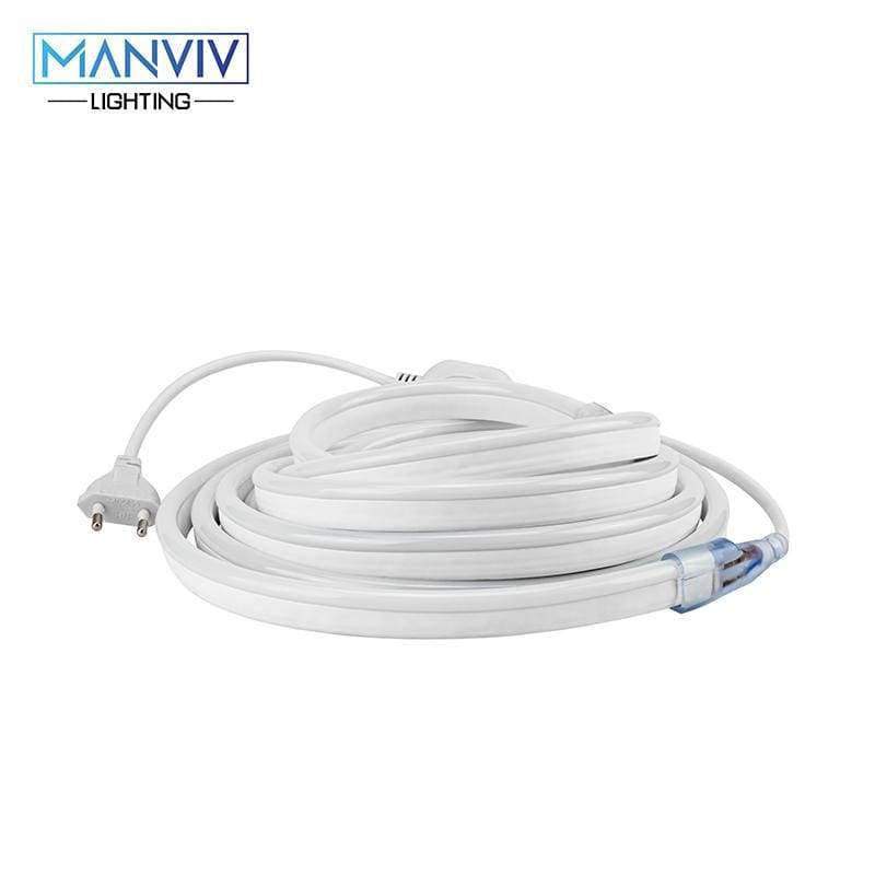 Planet Gates Warm White / 2 Meter LED Flexible Strip AC220V 2M 3M 4M 5M SMD2835 120LEDs/m P65 Waterproof High Brightness EU Plug Neon Led Strip Decoration Light