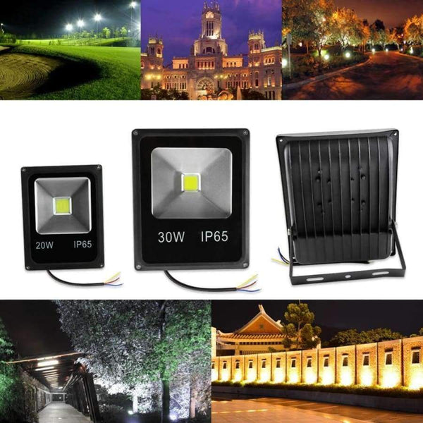 Planet Gates Led Flood Light Outdoor Spotlight Floodlight 10W 20W 30W 50W Wall Washer Lamp Reflector IP65 Waterproof Garden 220V RGB Lighting