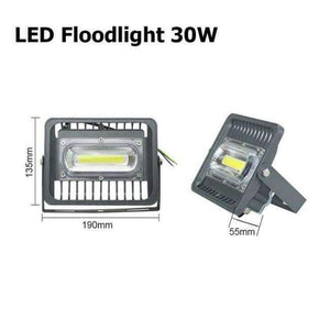 Planet Gates LED Floodlight 30W / Cold White LED Floodlight 30W 50W 100W 150W Waterproof IP66 85-265V Warm/Cool White led spotlight Outdoor Lighting Refletor LED street Lamp