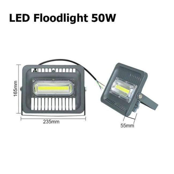 Planet Gates LED Floodlight 50W / Cold White LED Floodlight 30W 50W 100W 150W Waterproof IP66 85-265V Warm/Cool White led spotlight Outdoor Lighting Refletor LED street Lamp