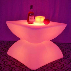 Planet Gates LED Glowing Colored Lighting desk TV Stand Bar furniture illuminated Coffee Bar Table SK-LF16D (D62*D62*H42cm) free shipping 1pc