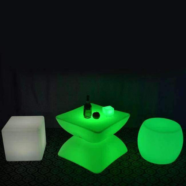 Planet Gates LED Glowing Colored Lighting desk TV Stand Bar furniture illuminated Coffee Bar Table SK-LF16D (D62*D62*H42cm) free shipping 1pc