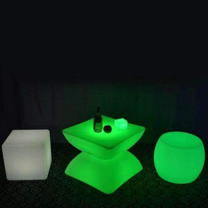 Planet Gates LED Glowing Colored Lighting desk TV Stand Bar furniture illuminated Coffee Bar Table SK-LF16D (D62*D62*H42cm) free shipping 1pc