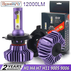 Planet Gates Led Headlight for Auto Led Ice Bulb Car Led Light H4 H7 H11 9005 9006 HB3 BH4 H1 Automobile Diode Lamps H7 LED Bulb H4