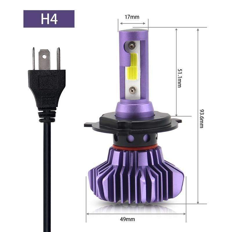 Planet Gates Led Headlight for Auto Led Ice Bulb Car Led Light H4 H7 H11 9005 9006 HB3 BH4 H1 Automobile Diode Lamps H7 LED Bulb H4