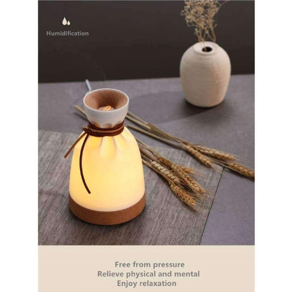 Planet Gates LED night light lamp creative small bag aromatherapy machine humidifier home mute USB night light birthday gift