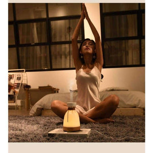 Planet Gates LED night light lamp creative small bag aromatherapy machine humidifier home mute USB night light birthday gift