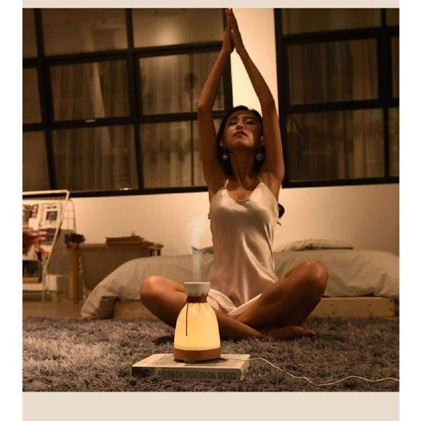 Planet Gates LED night light lamp creative small bag aromatherapy machine humidifier home mute USB night light birthday gift