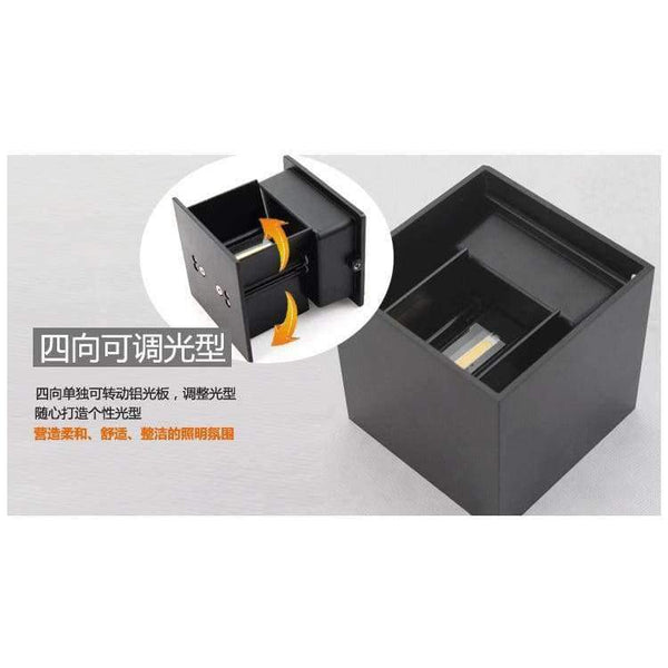 Planet Gates LED Outdoor lamp Waterproof IP65 LED Wall light porch light Up and Down lamp 6W 10W Modern 120V 220V 240V 1pcs