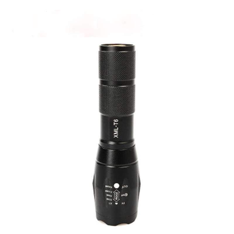 Latarka LED Planet Gates z akumulatorem LM-T6, latarka linterna, 4000 lumenów, akumulator 18650, do użytku na zewnątrz, kempingu, mocna, przenośna, z funkcją zoomu