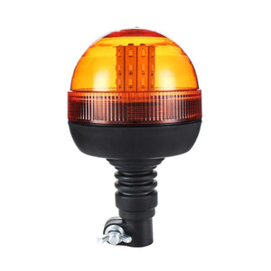Planet Gates LED Rotating Flashing Amber Beacon Flexible Tractor Warning Light 12V-24V Roadway Safety