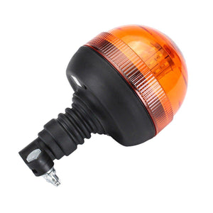 Planet Gates LED Rotating Flashing Amber Beacon Flexible Tractor Warning Light 12V-24V Roadway Safety