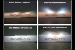 Planet Gates LED Running Lights Angel Eyes HID Bi xenon Projector Lenses for Headlights H4 H7 Car Retrofit Headlamp Lens Devil Eyes