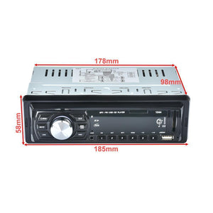 Planet Gates LED Screen In-Dash FM Car Input Receiver Stereo 50W x 4 LCD Display SD USB MP3 WMA Radio Player