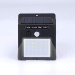 Planet Gates LED Solar Power PIR Motion Sensor Wall Light 20 LED Outdoor Waterproof Energy Saving Street Yard Path Home Garden Security Lamp