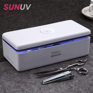 Planet Gates LED Sterilizer Dental Medical Autoclave Manicure Tool Storage Box Sterilizer For Nail Art Tools Makeup Brush Cleaning Tool