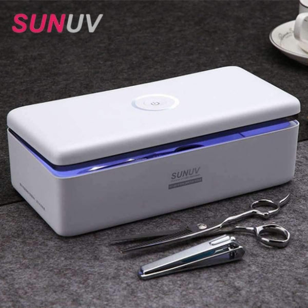 Planet Gates LED Sterilizer Dental Medical Autoclave Manicure Tool Storage Box Sterilizer For Nail Art Tools Makeup Brush Cleaning Tool