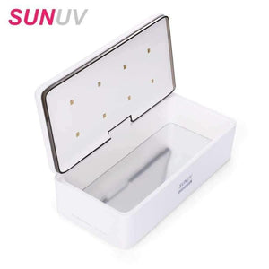Planet Gates LED Sterilizer Dental Medical Autoclave Manicure Tool Storage Box Sterilizer For Nail Art Tools Makeup Brush Cleaning Tool
