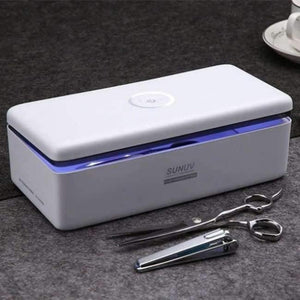 Planet Gates LED Sterilizer Dental Medical Autoclave Manicure Tool Storage Box Sterilizer For Nail Art Tools Makeup Brush Cleaning Tool