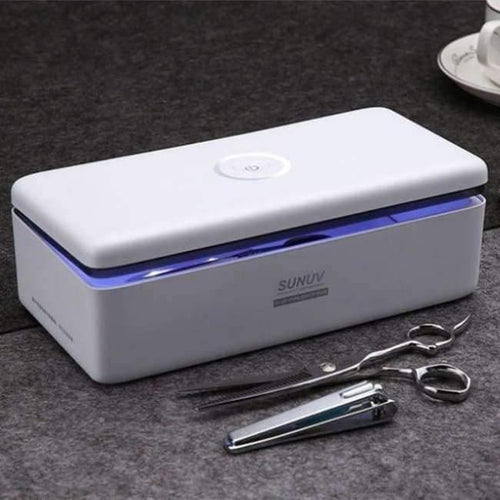 Planet Gates LED Sterilizer Dental Medical Autoclave Manicure Tool Storage Box Sterilizer For Nail Art Tools Makeup Brush Cleaning Tool
