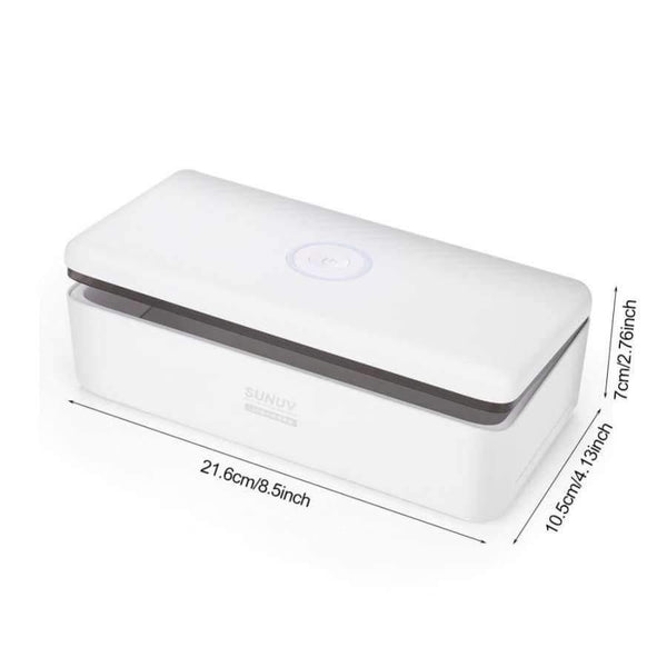 Planet Gates LED Sterilizer Dental Medical Autoclave Manicure Tool Storage Box Sterilizer For Nail Art Tools Makeup Brush Cleaning Tool